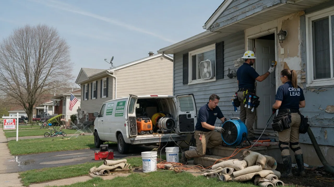 Flood Cleanup in Paradise, KS near me